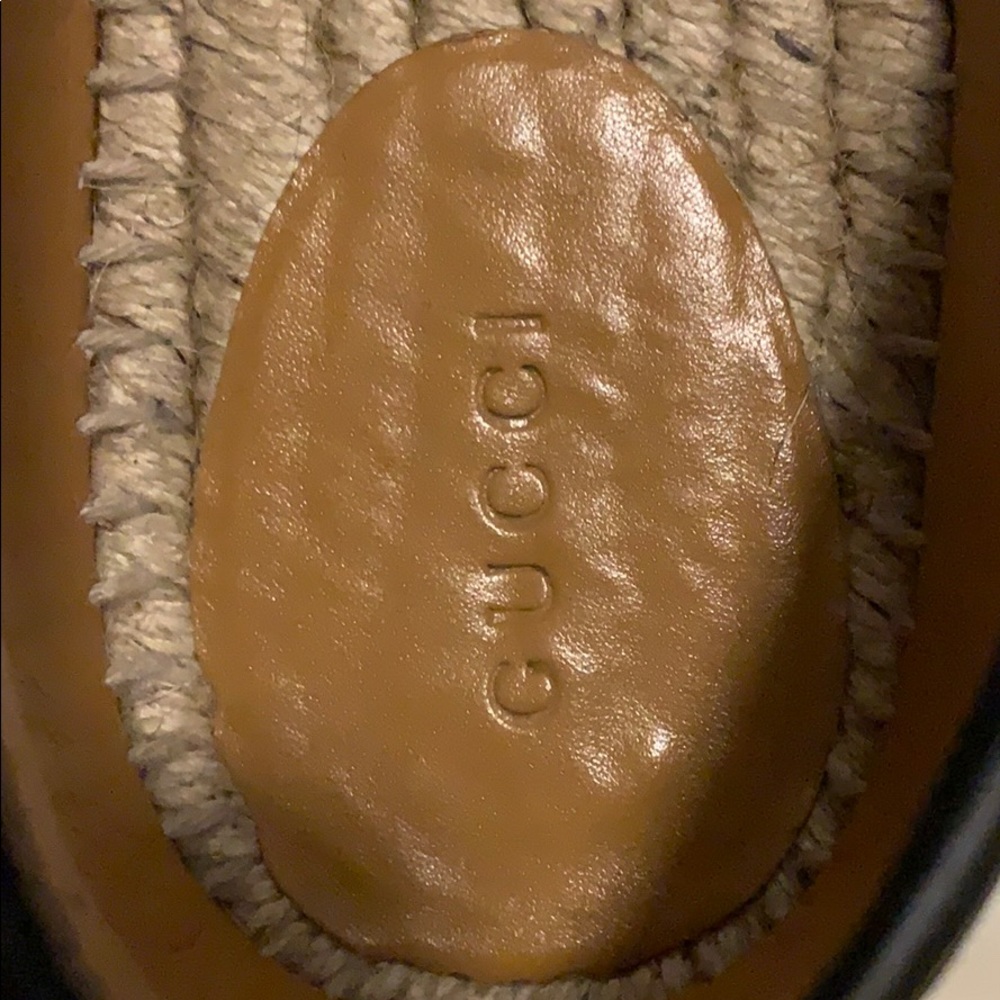 Black Gucci Signature Espadrilles - Picture 5 of 7